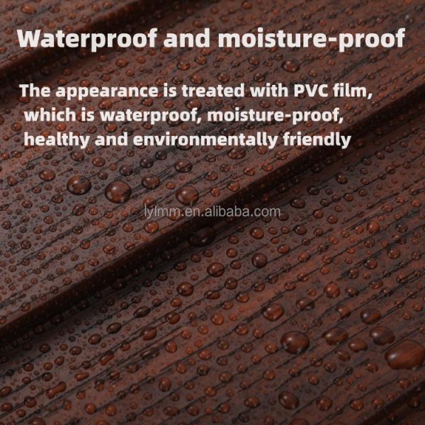 Нано-ПВХ панель с внутренним эффектом дерева для внутреннего убранства