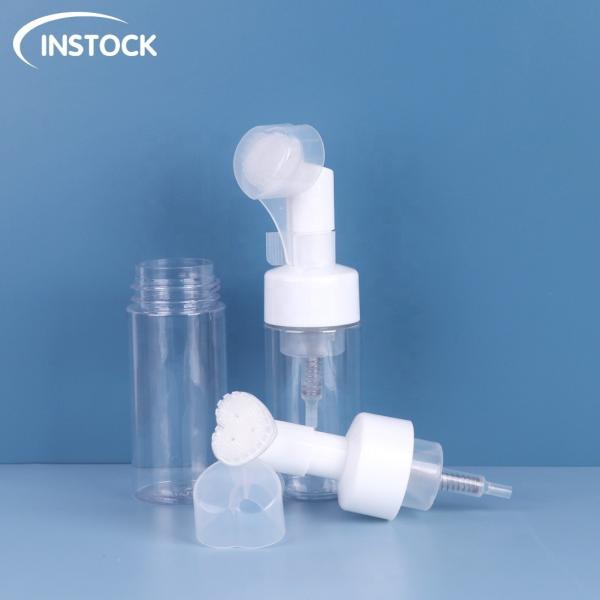 100ml 120ml 150ml 200ml 250ml PET Mousse Pump Bottle With Heart Shape Pump