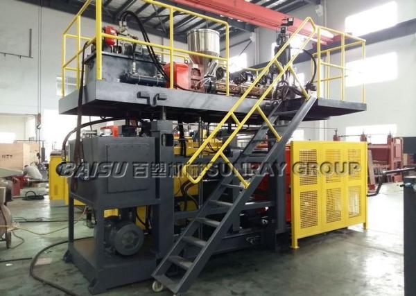 Car Air Vent Pipe Blow Molding Machine Diagonal 2 Tie Bars Central Clamping SRB90