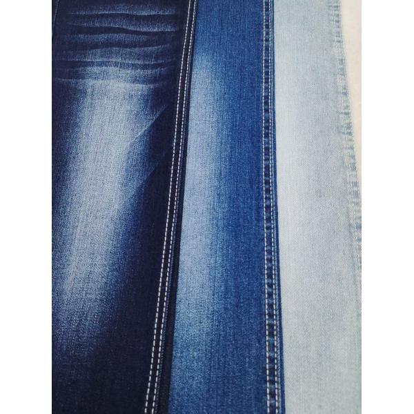 9.3oz Dual-Core High Spandex warp slub 85%Cotton Denim Fabric 10S For Jeans