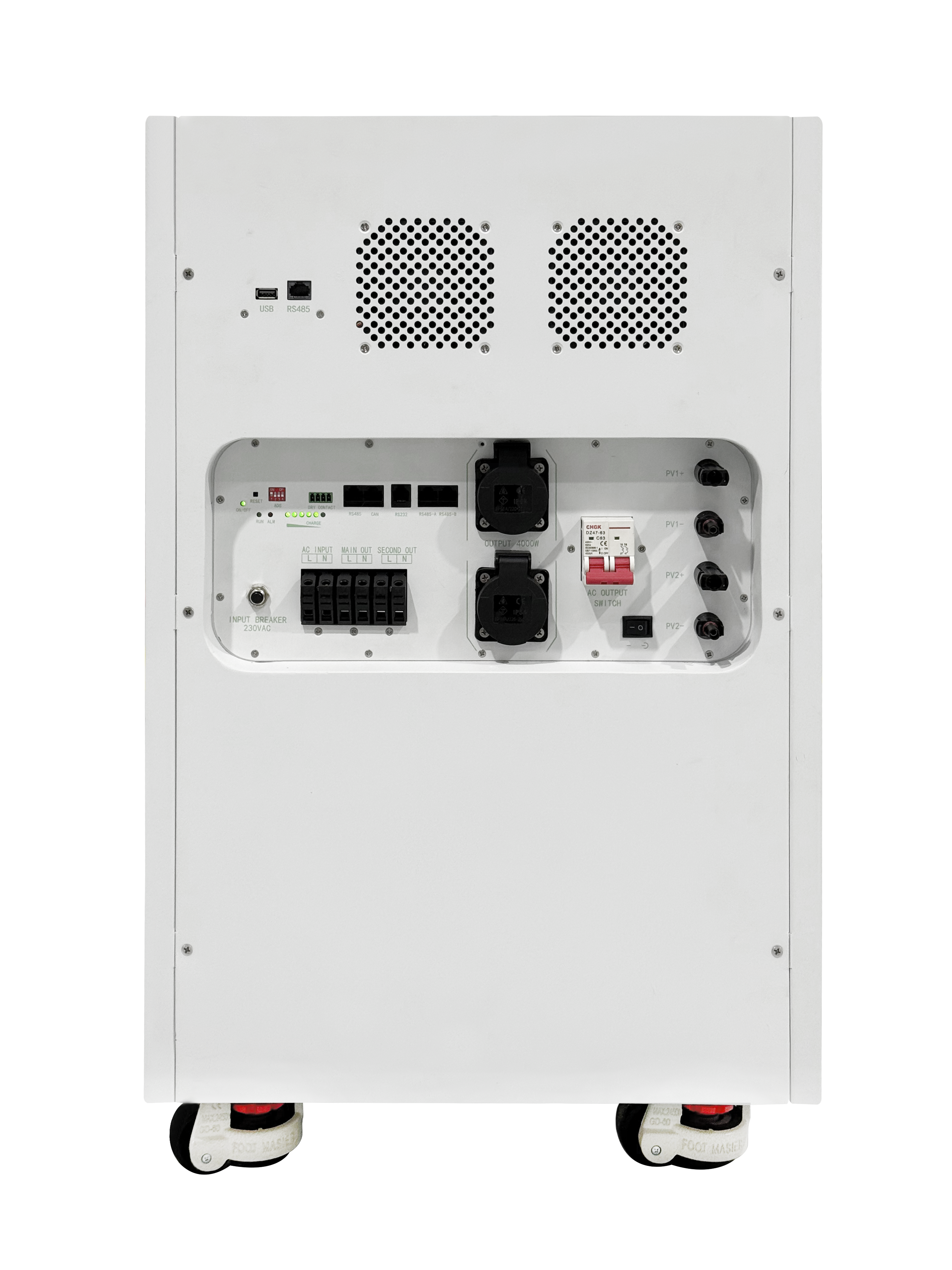 All in One Hybrid Energy Storage System 12KW 32KWh 51.2V 628Ah LiFePO4 Battery Built-in MPPT Solar Inverter