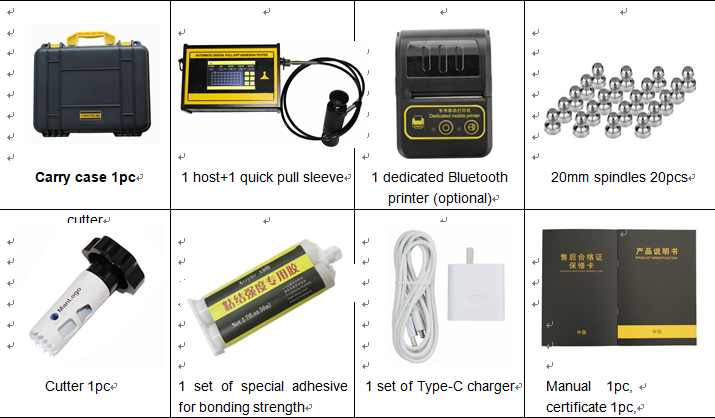 HKSM-10A Fully Automatic Digital Pull-off Adhesion Tester Hydraulic Coating Bond Strength Tester