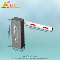 HCW CE EMC Toll Barrier Gate / Customized 3.5m Length Vehicle Boom Barrier System