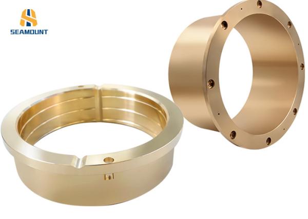 Customsized Flanged Bronze Bushings  Tin Bronze  Thin Wall Bearing