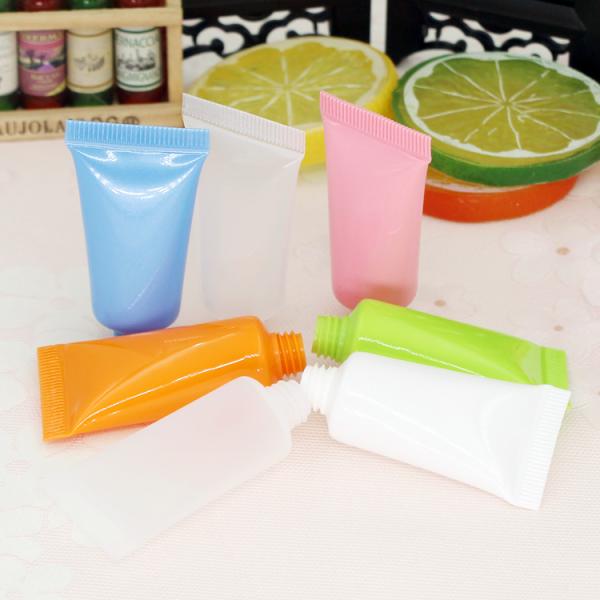 10g 1.17 Inch Cosmetic Soft Tube Shampoo Aluminum Tube Cosmetic Packaging PE 10ml