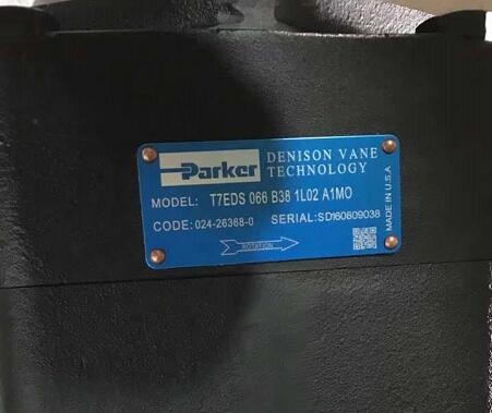 Bomba de paleta de Parker T7EDS-066-B38-1L02-A1M0