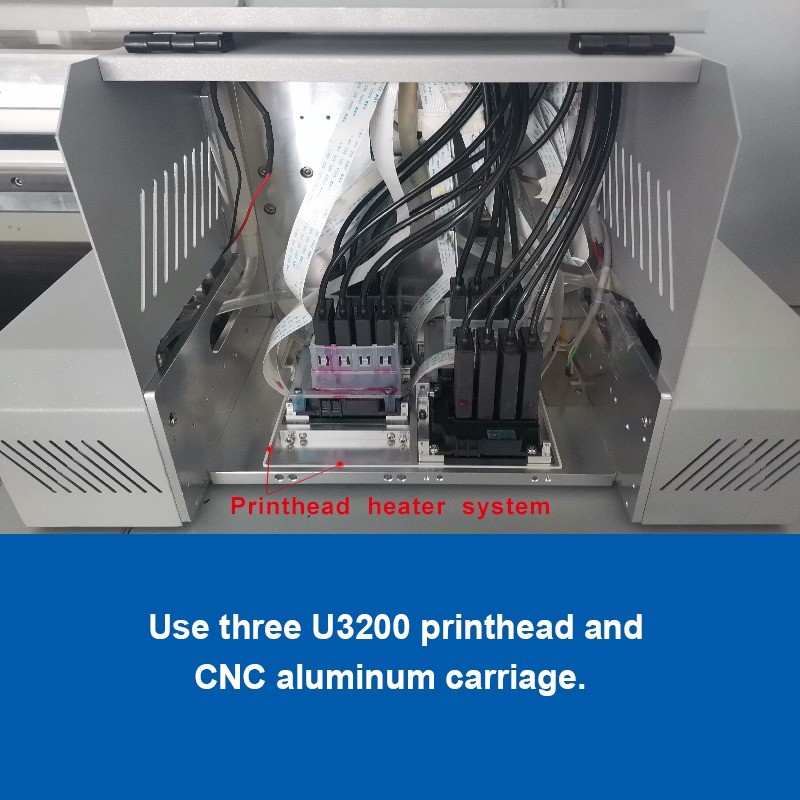 5.9ft 1.8m Hybrid UV Printer for Roll to Roll and Piece Board Printing Multi-Function