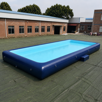 Modular Commercial Inflatable Swimming Pool Custom Pool with Reinforced Airtight Walls Non Slip Floor and Custom Size