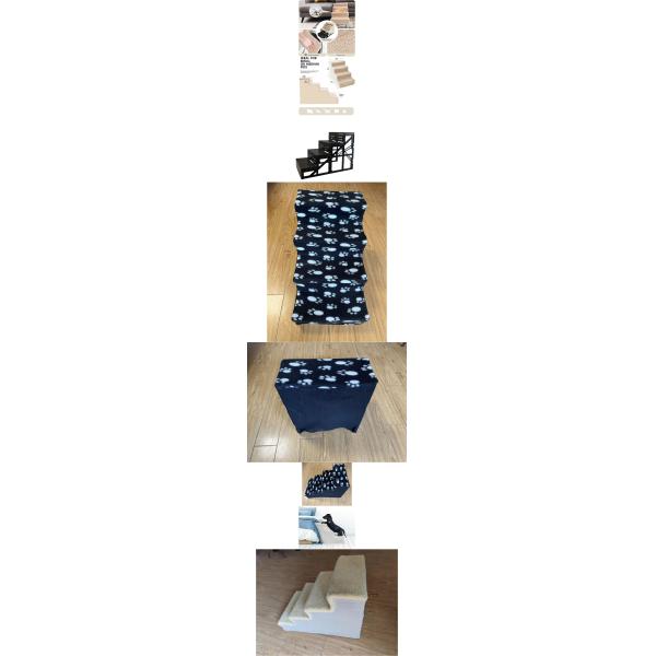 Кошки и собаки поднимаются по лестнице удобная пластиковая лестница для кровати домашние животные играют лестница