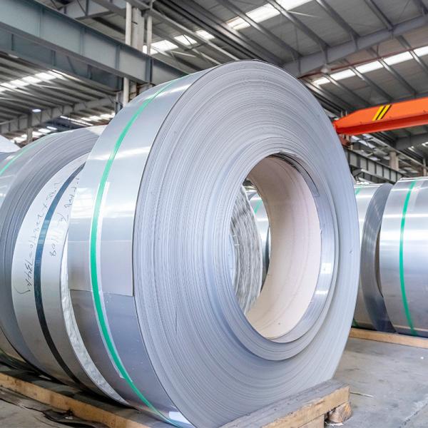 AISI 304 Cold Rolled Decorative Steel Strip Mill Edge 10-12000mm Length