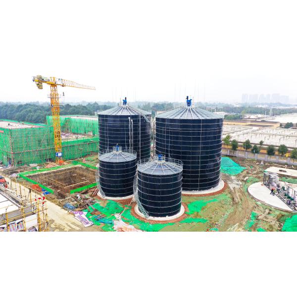 Flat Or Domed Roof Bolt Together Water Storage Tanks With NSF ANSI 61 Standards