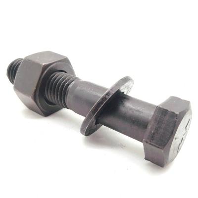 ASTM A449 que o revestimento estrutural do preto de UNC 2A pesado encanta os parafusos rosqueiam inteiramente