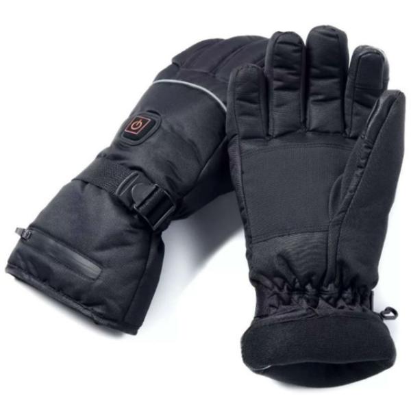 Anti Slip Thermal Heat Gloves  PU Leather Composite Fiber Heating Element