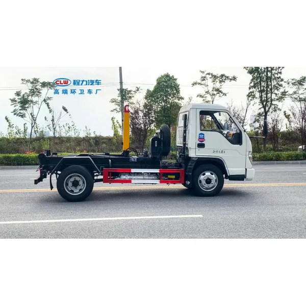 Factory Supplied Brand New Second-Hand Foton 4m ³ Hook Arm Garbage Truck