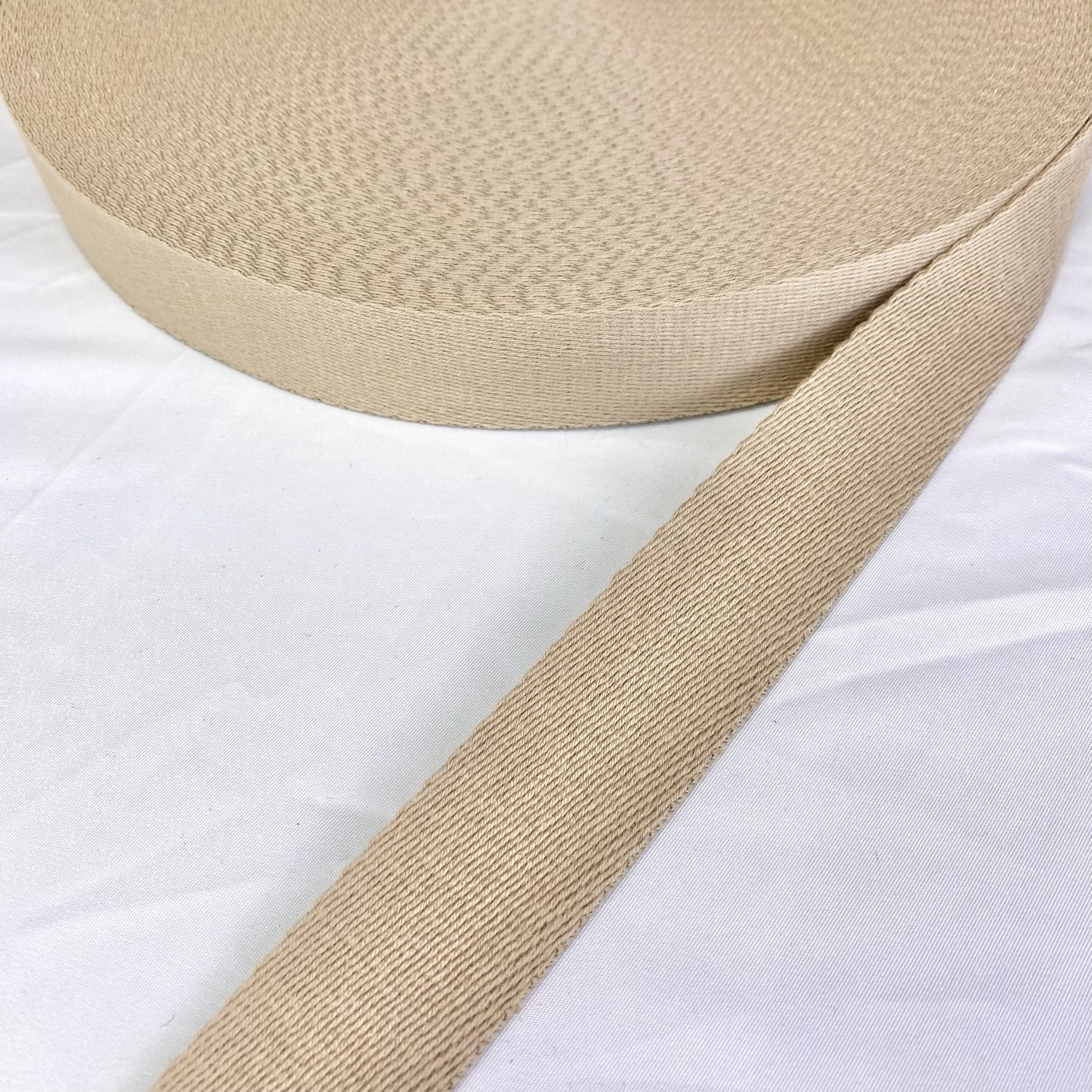 Thickened polyester-cotton webbing Various colors Backpack strap Belt Handbag strap