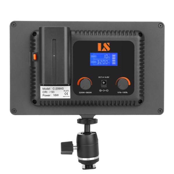Retangle Soft Eadge Battery Powered Video Lights For Photography