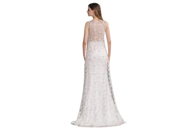 High End Wedding Bridesmaid Dresses Custom White Elegant  European Style