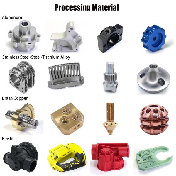 Peças de torneamento CNC de metal de precisão personalizadas de alumínio de aço inoxidável Peças CNC padrão ISO
