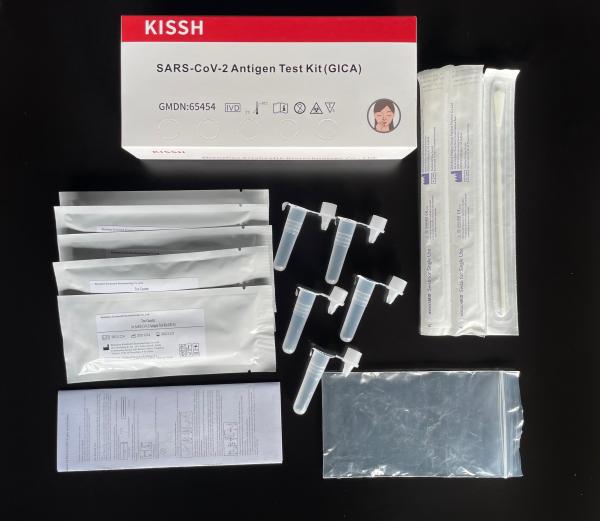 Covid 19 Rapid Self Test Antigen Kit Nasal Saliva For In Vitro Qualitative Detection