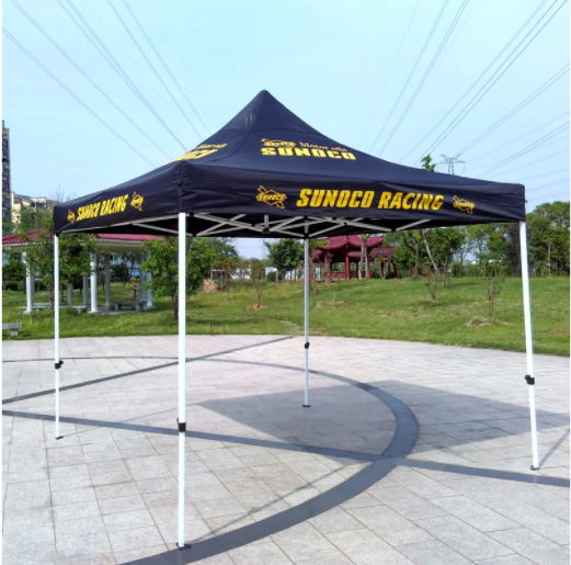 PA Coated Polyester Custom Printing Logo Aluminum Waterproof Toldo 3x3 Outdoor Tent