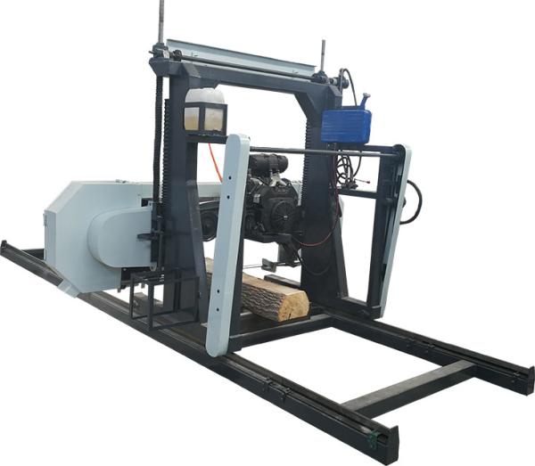 Portable horizontal bandsaw mills diesel wood cutting machine
