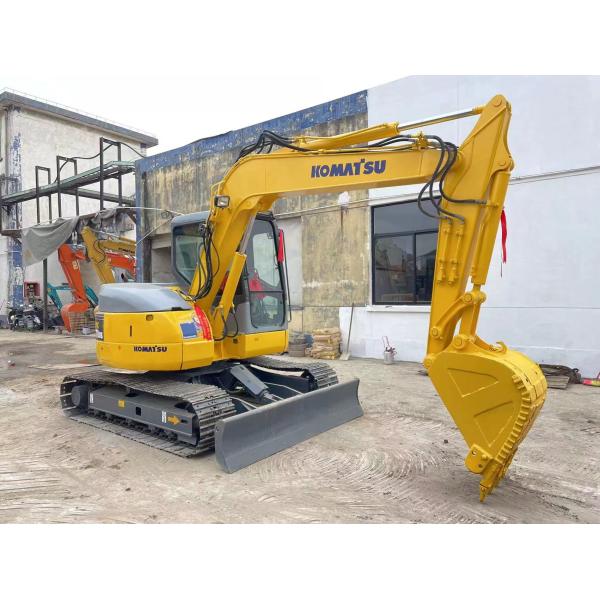 90% Excavator Japan Hydraulic Backhoe Crawler Komatsu PC78US with All Functions Normal