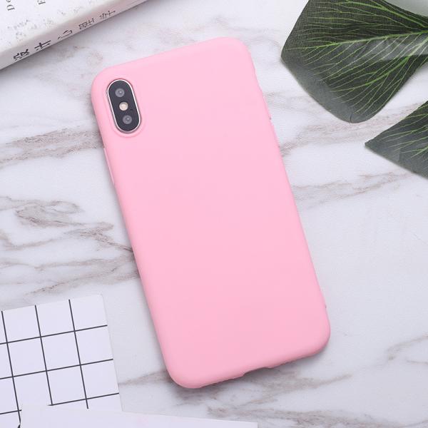 Finger Grease Free Shockproof Phone Cases Ultra Light Candy Color for Iphone XS