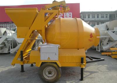 Industrial Portable Concrete Mixer JZM Series Small Portable Ladder Hoist Concrete Mixer With Lift