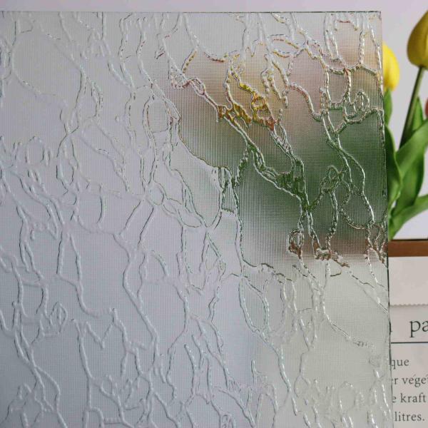 30 Inch Fluted Ribbed Glass For Kitchen Cabinets Opaque Fluted Glass