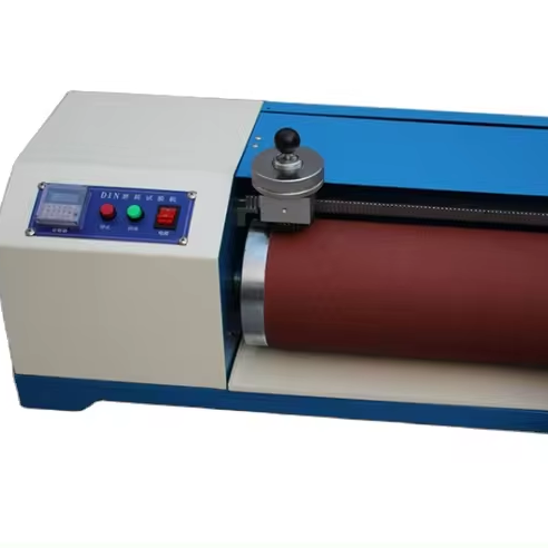 UP-1001 DIN Abrasion Tester with 150mm Roll Diameter 460mm Roller Length and 40rpm Rolling Speed for Rubber Industry