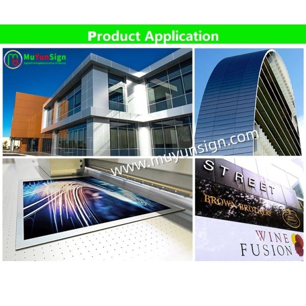 ACP Aluminum Composite Plastic Panel For Interior External Cladding Wall