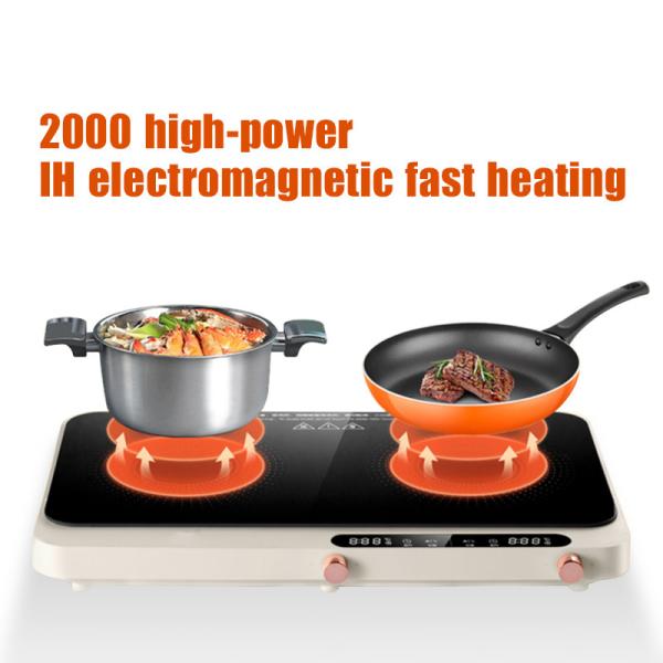 Cozinha de indução elétrica de painel cerâmico à prova d'água para uso doméstico e ao ar livre Avançada