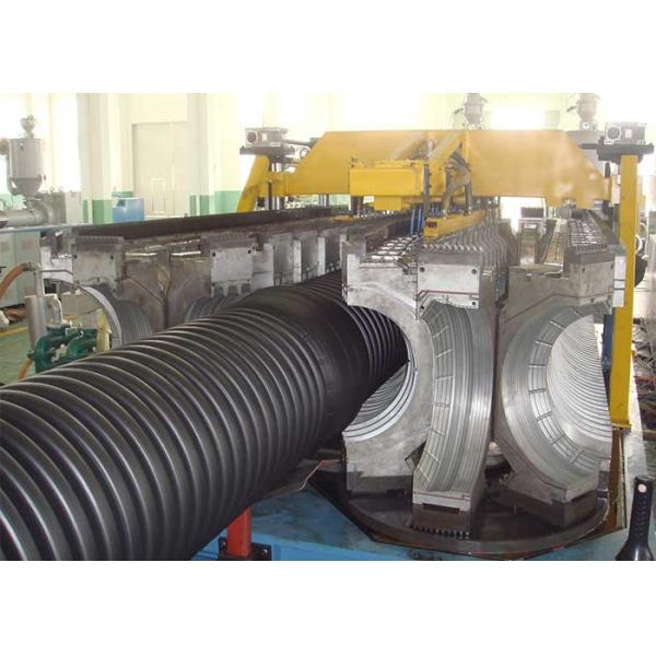 High Speed Dwc Pipe Extrusion Line 135kw ID100mm To ID300mm
