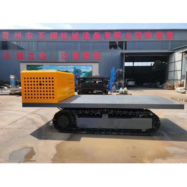 Customizable Easy Maintenance Industrial Steel Crawler Chassis With 12 MT Capacity