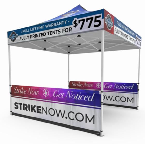 Waterproof Business Canopy Tents 3M X 3M , Anti UV Commercial Ez Up Tents