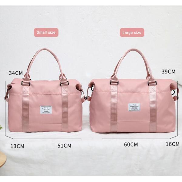 Women Travel Bag Fashion Multi Functional Dry Wet Separation Fitness Bag