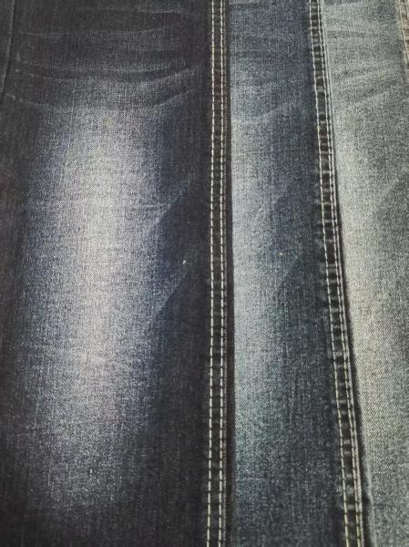 11.8oz Azul Gris Súper Suave Twill Estilo Estiramiento Tejido Denim 8*16/70 Construcción Para Hombre Jeans Traje Otoño