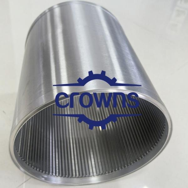 Johnson Screen Pipe 4 6 8 10 12 Diameter 304 316l Ss Wedge Wire Screen
