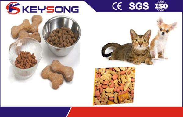 Dry Dog Food Processing Equipment , High Capacity Animal Food Making Machine