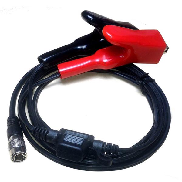 1.8m Gps 4 Pin Power Cable Connect Trimble Gps 5600 To 12v Battery