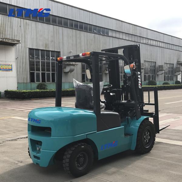 4 ton diesel forklift truck with imported engine and 3m two stage mast
