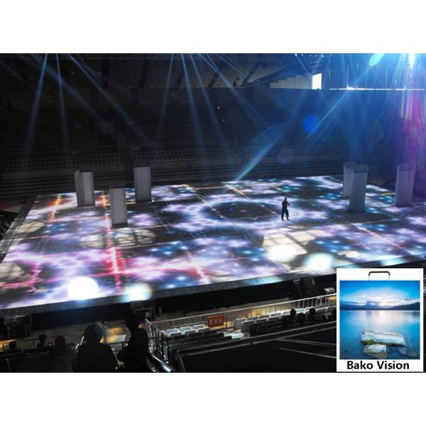 P4.81 Outdoor Rental Led Backdrop Floor Display Screen High Definition High Brightness for Outdoor Wedding