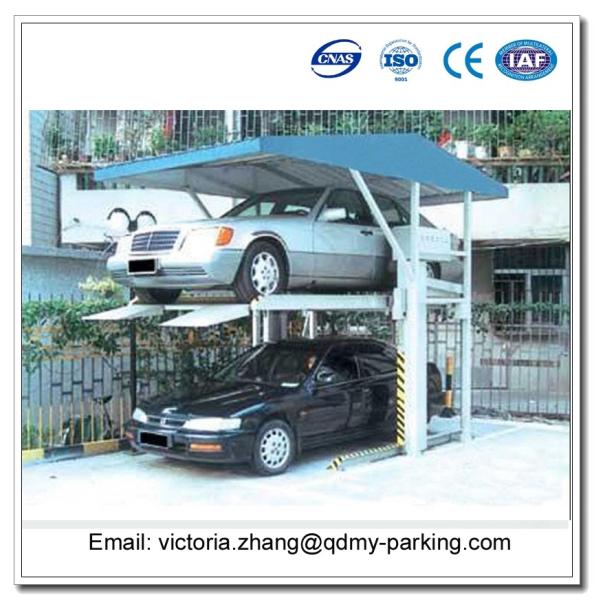 Space Saver Auto Parking System Solutions Two Post Car Parking Lift for Sale