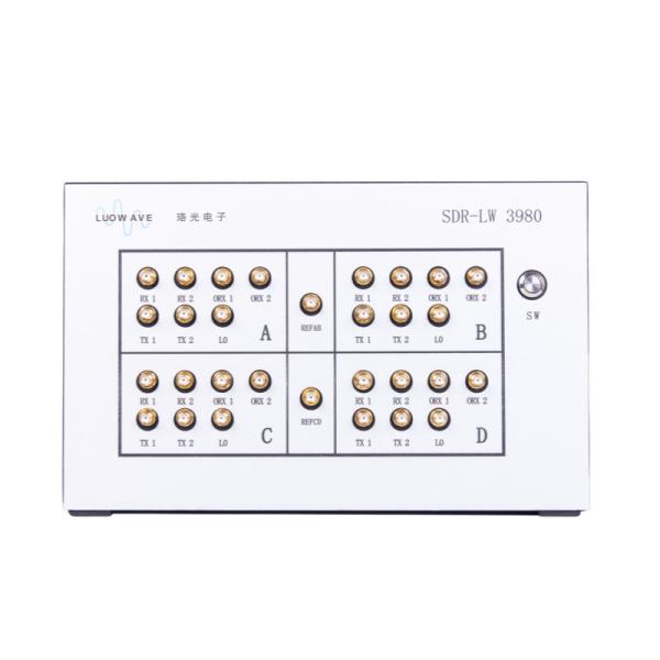 SDR-LW 3980 | 8 Channels, ADRV-9009 x4 RF 75 MHz-6 GHz, Tx BW 450 MHz, RX BW 200 MHz, 8 × PCIE BUS, 1 × SFP+, i9 Processor, USRP Integrated Software Defined Radio Device