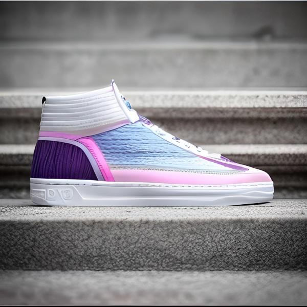 Баскетбол Эко-дружественная женская обувь Розовая сетка MD резина