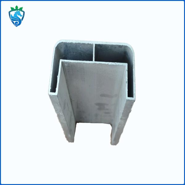 Volets en verre d'extrusion de balustrade en aluminium en aluminium de profil