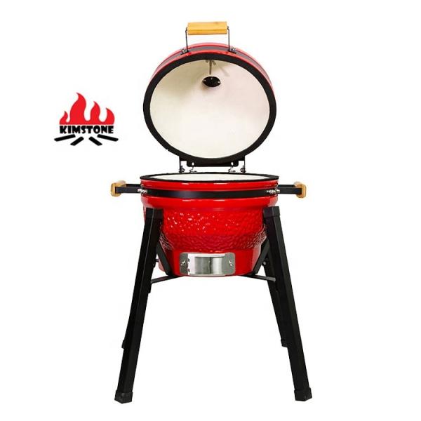 Kimstone Outdoor Ceramic Charcoal Commercial Bbq Grill Spit Rotisserie  Grill Home and Garden BBQ