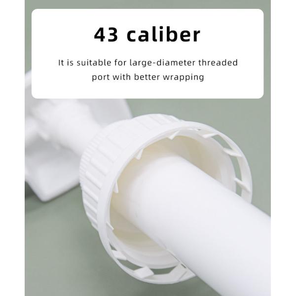 15 / насос распределителя соуса квадратной головки дозировки 30cc пластиковый на кетчуп 38mm 43mm