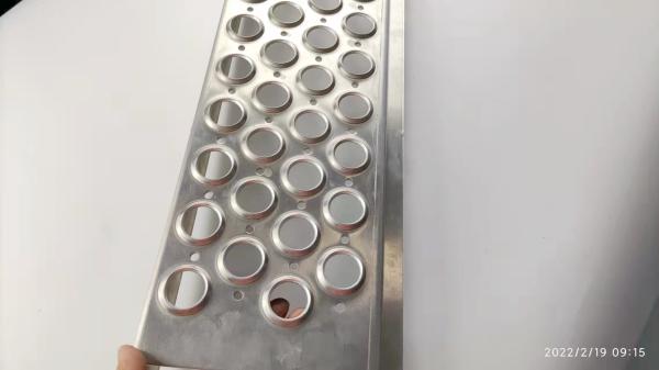 Galvanized Steel Roof Safety Walkway Grating with Round Holes
