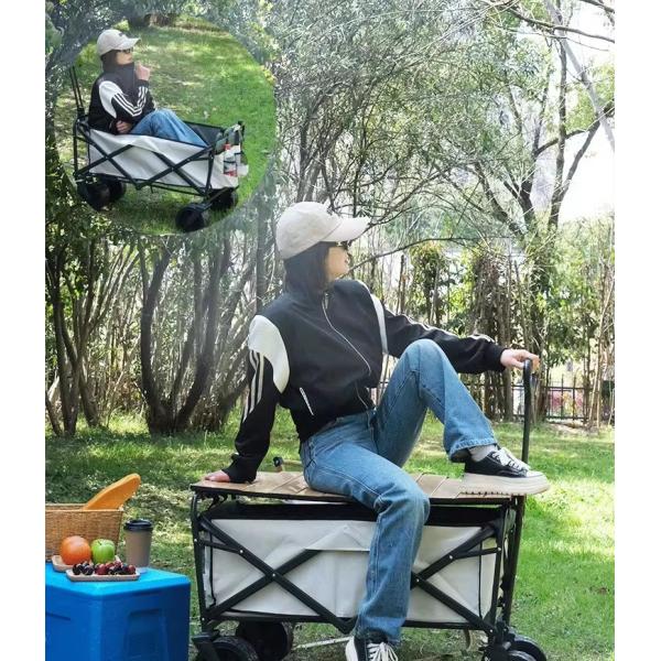 Складываемая складная вместимость Внешний пляж Садовые принадлежности Кампинговые аксессуары Лагерь Складываемый / Вагон